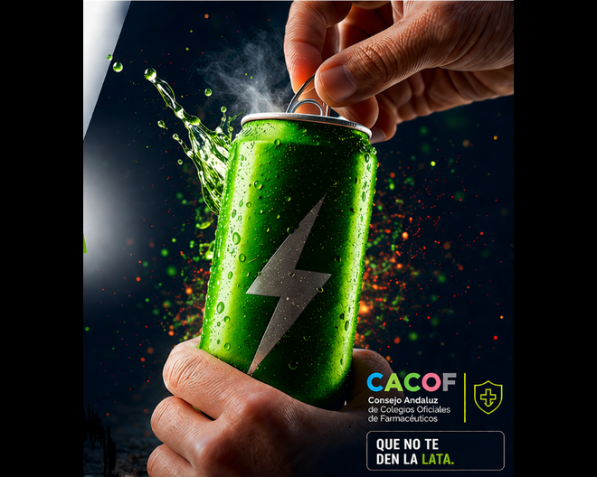 Campaña sanitaria: Bebidas energéticas: Que no te den la lata